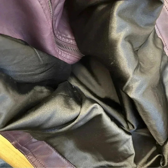 Mark vegan leather jacket women size  Medium - Picture 13 of 13